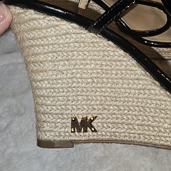 Michael Kors Stapped Wedges - Picture 5 of 9